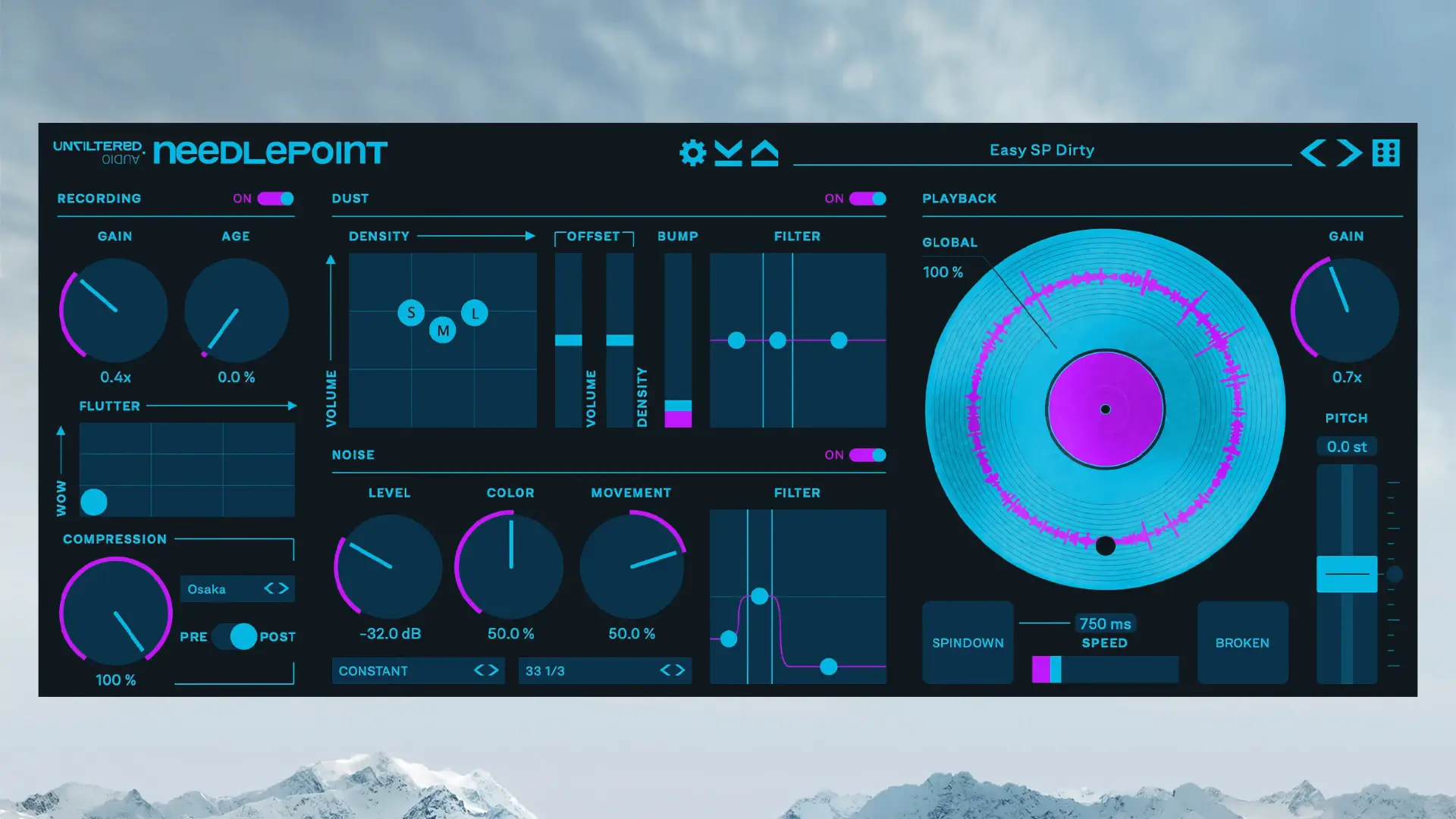 Plugin Alliance Unfiltered Audio Needlepoint screenshot 1